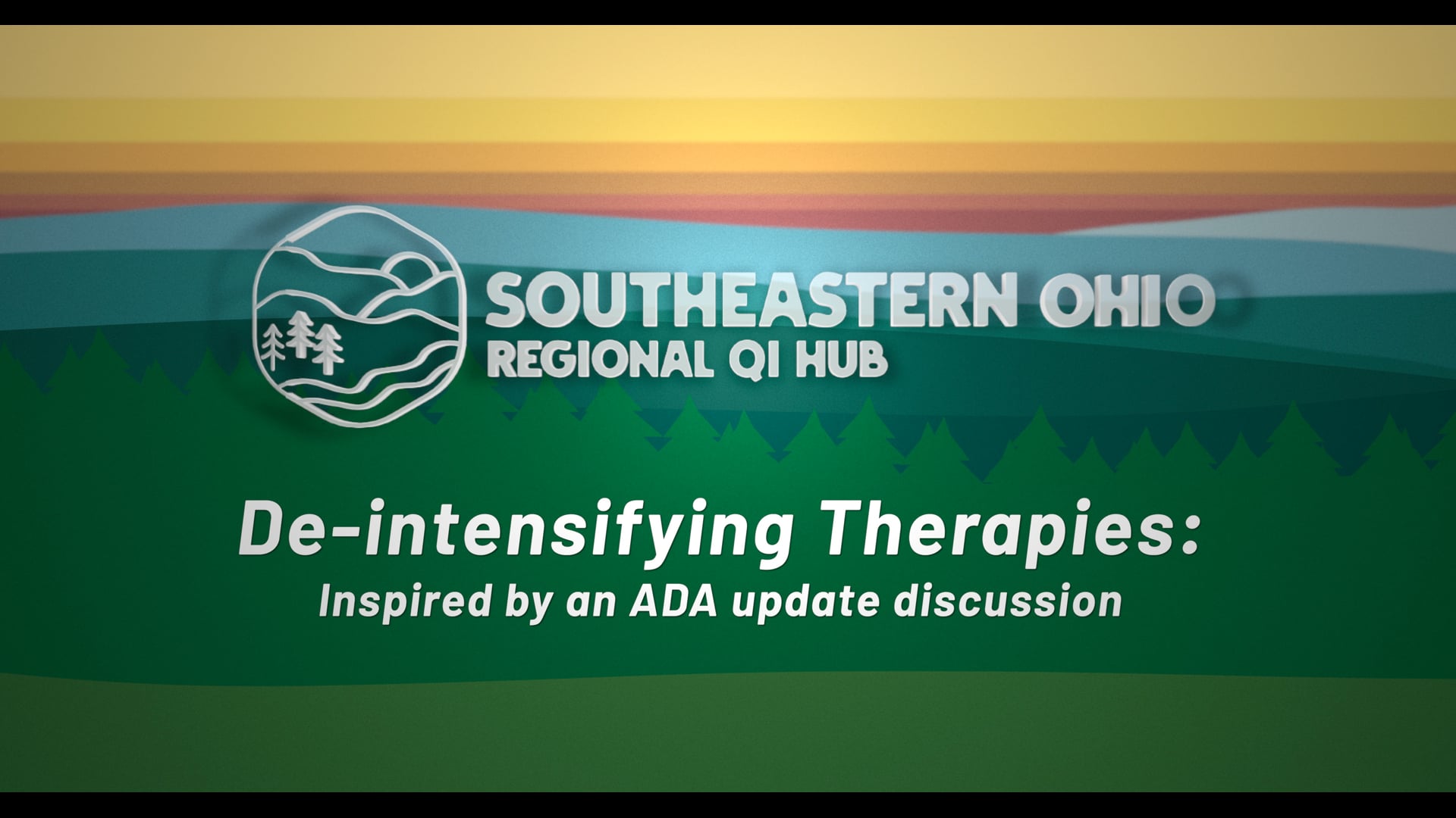 De-intensifying Therapies - Inspired by ADA Update Discussion
