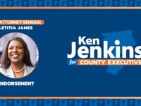 NYS Attorney General Tish James endorses Ken Jenkins for Westchester