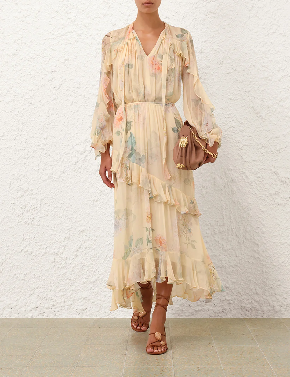 【Zimmermann】ILLUMINATE ASYMMETRIC SKIRT アシンメトリー 1978395657-