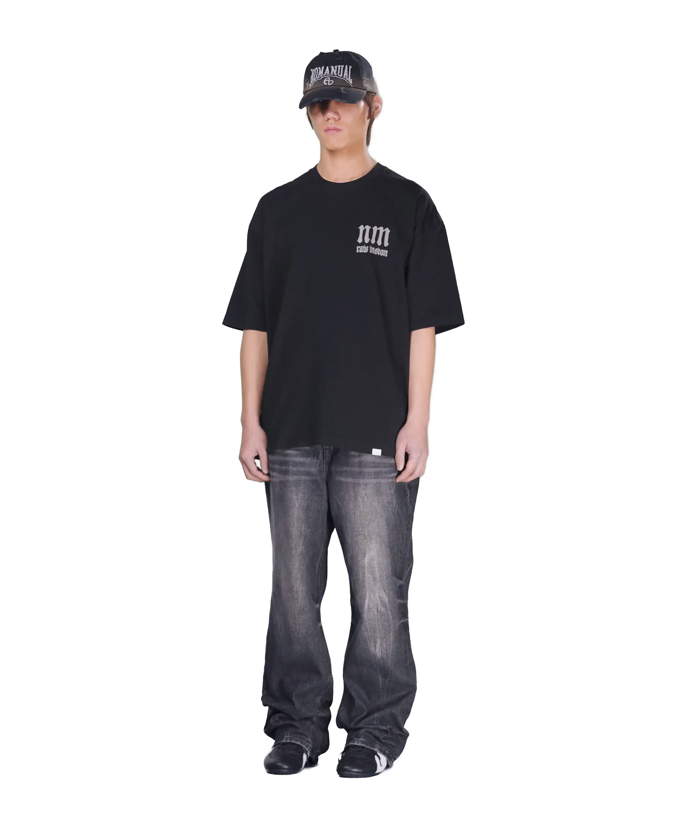 【NOMANUAL】25ss R.V ARCH LOGO T-SHIRT NOMANUAL R.V ARCH LOGO T-SHIRT