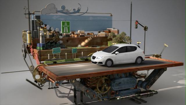 seat - ecomotive - 3d short video