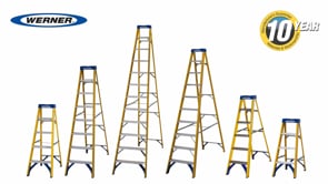 Werner 716 Series Fibreglass Stepladders 2025