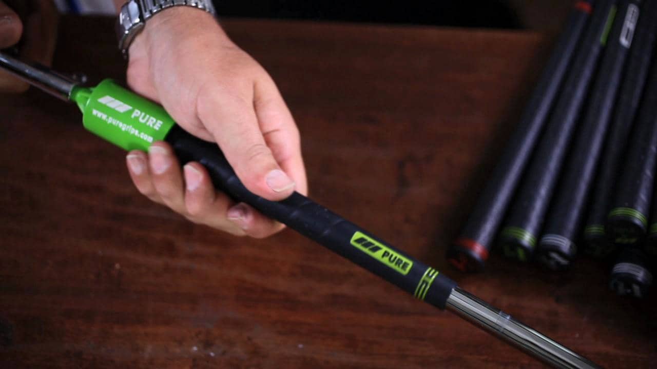 PURE Grips Tapeless Golf Grip Installation Video on Vimeo