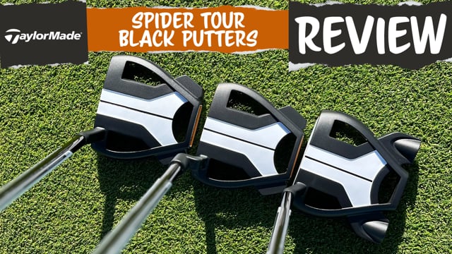 TaylorMade Spider Tour Black Putters