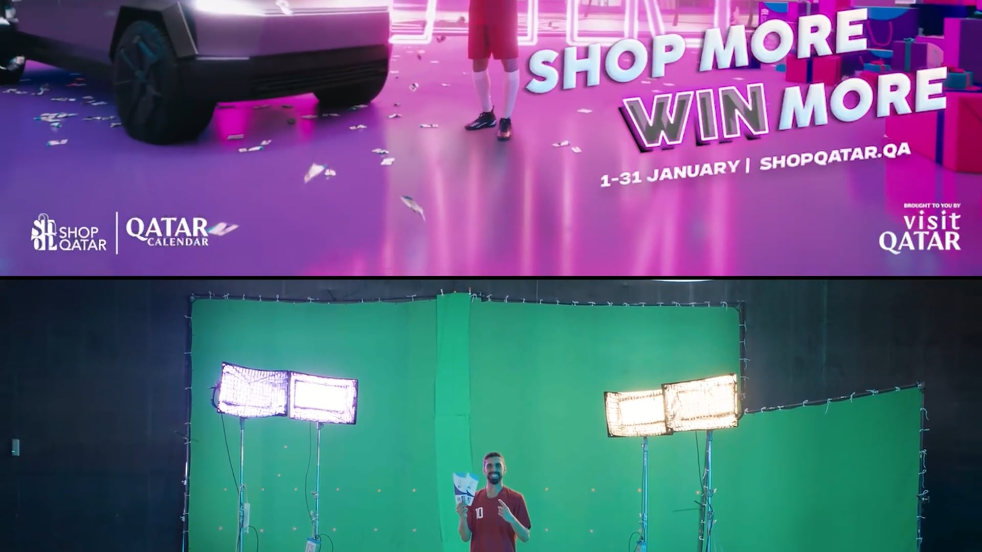 Qatar Shop campaign VFX Breakdown