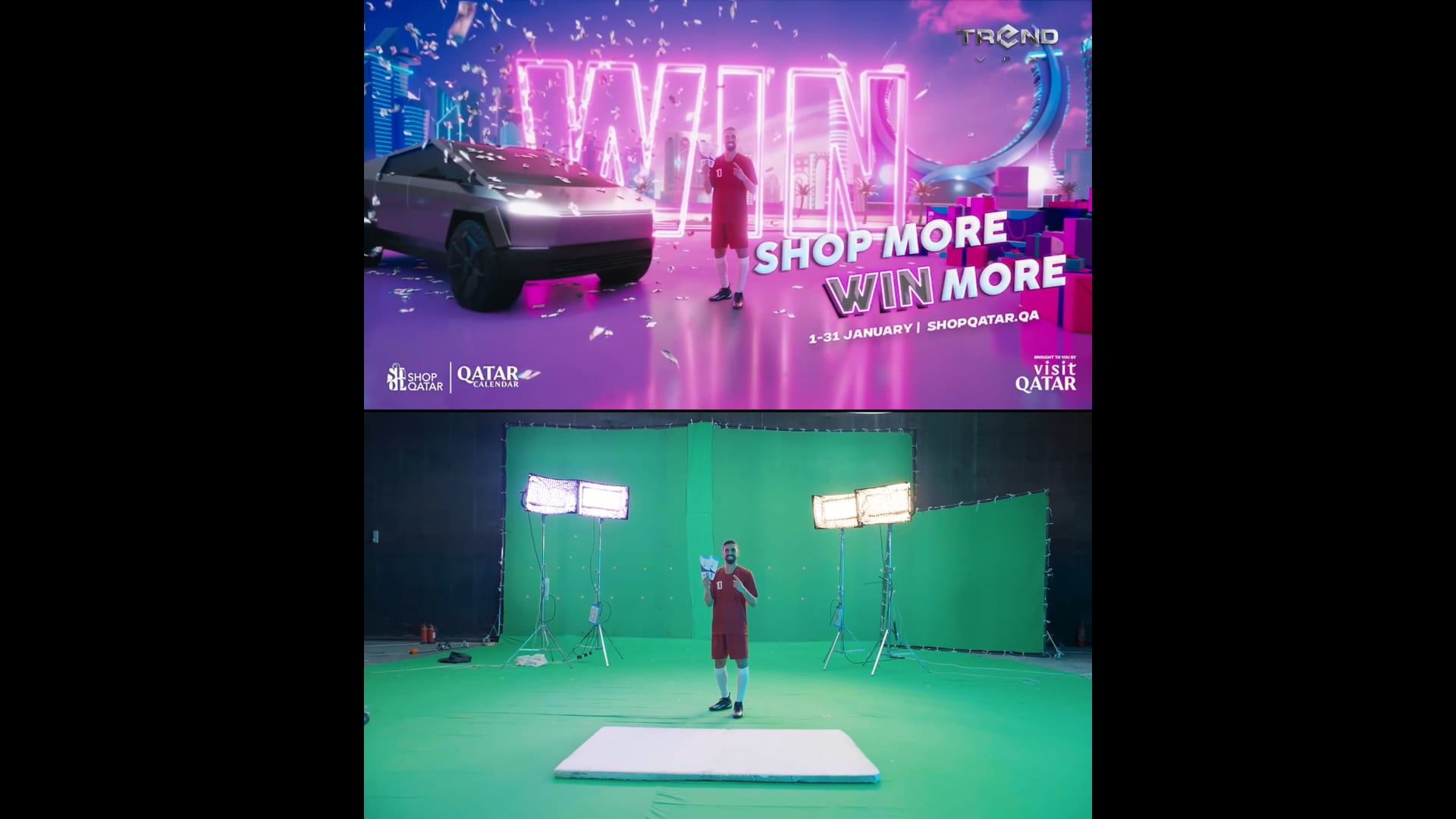 Qatar Shop campaign VFX Breakdown