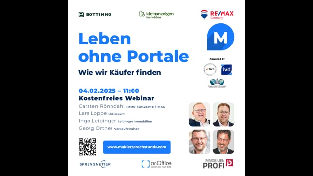 Leben ohne Portale, wie wir Käufer finden.