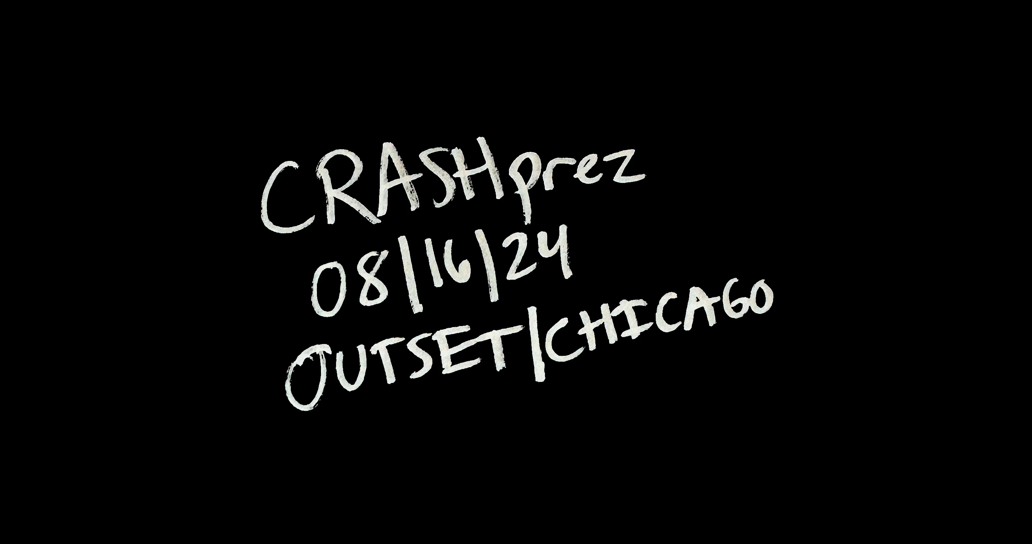 CRASHprez — Adam Yafai