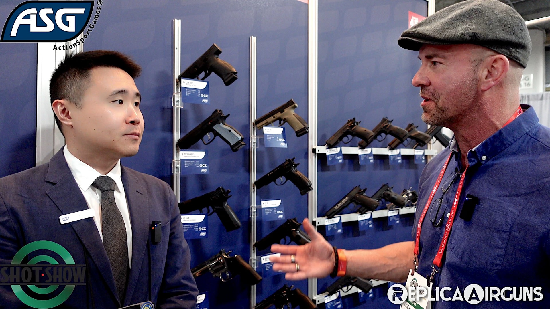 SHOT Show Las Vegas 2025 Replica Airguns ASG Interview