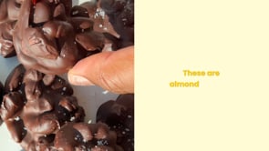 2-Ingredient Chocolate Almond Clusters | Brimly