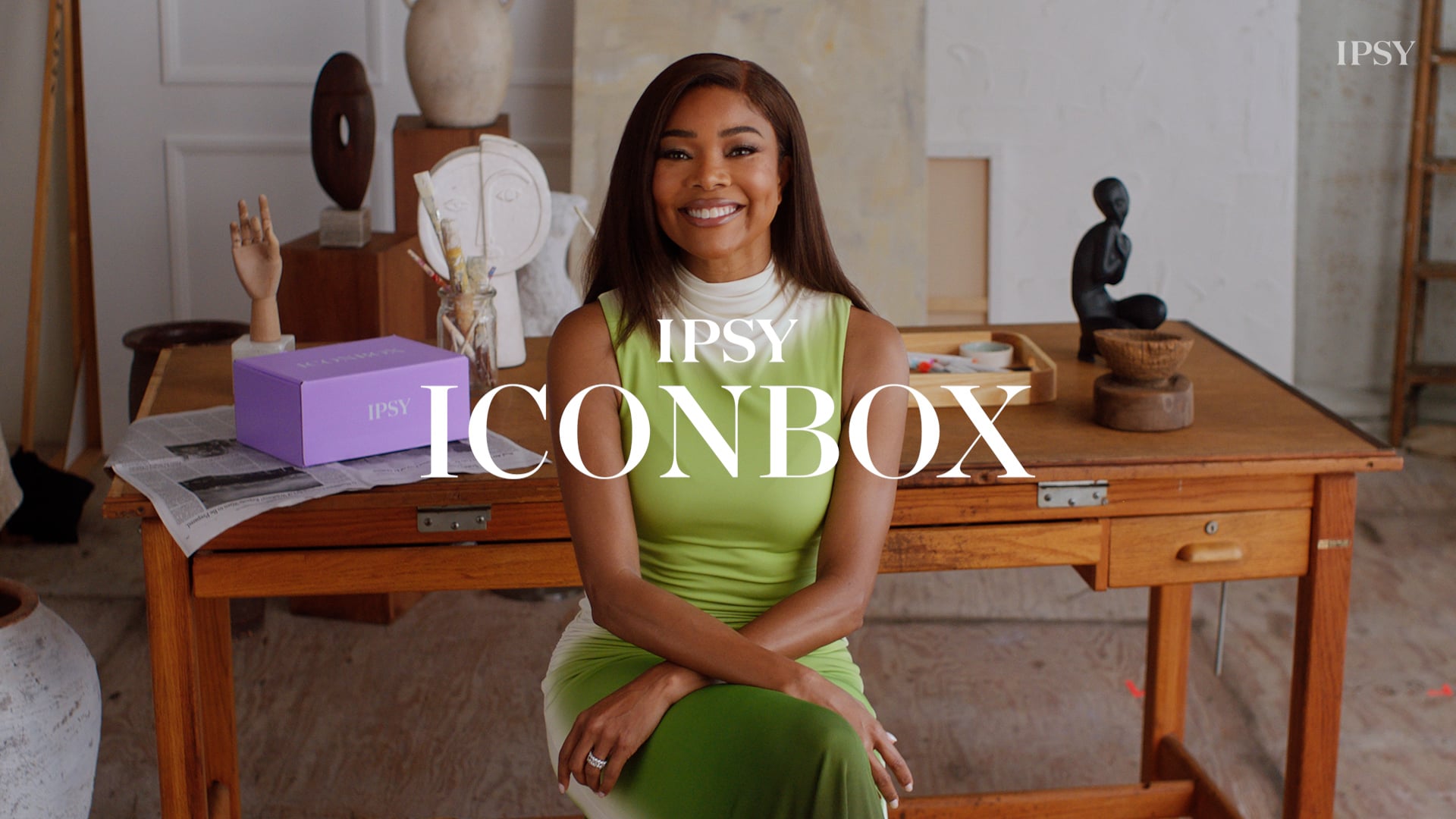 IPSY Gabrielle Union ICONBOX Campaign Announcement