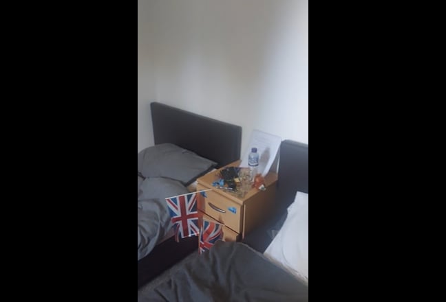 Video 1: Bedroom choice 1 can easily fit double bed has fitted wardrobe and 2 sets of drawers  
