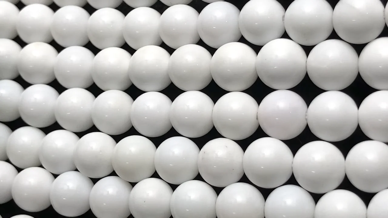 オーストラリア産ホワイトコモンオパール ラウンド8mm ｜天然石ビーズ