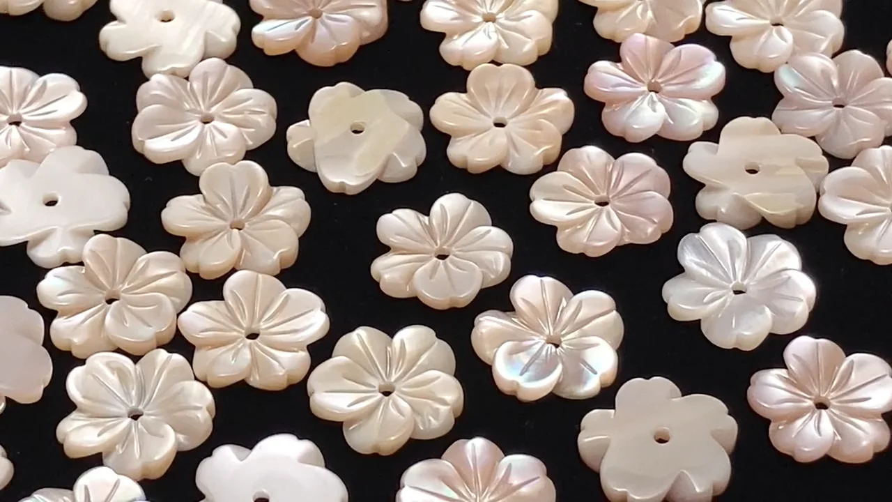 10粒 ファッション 【ルース】天然シトリン 10mm フラワーカット 4枚花