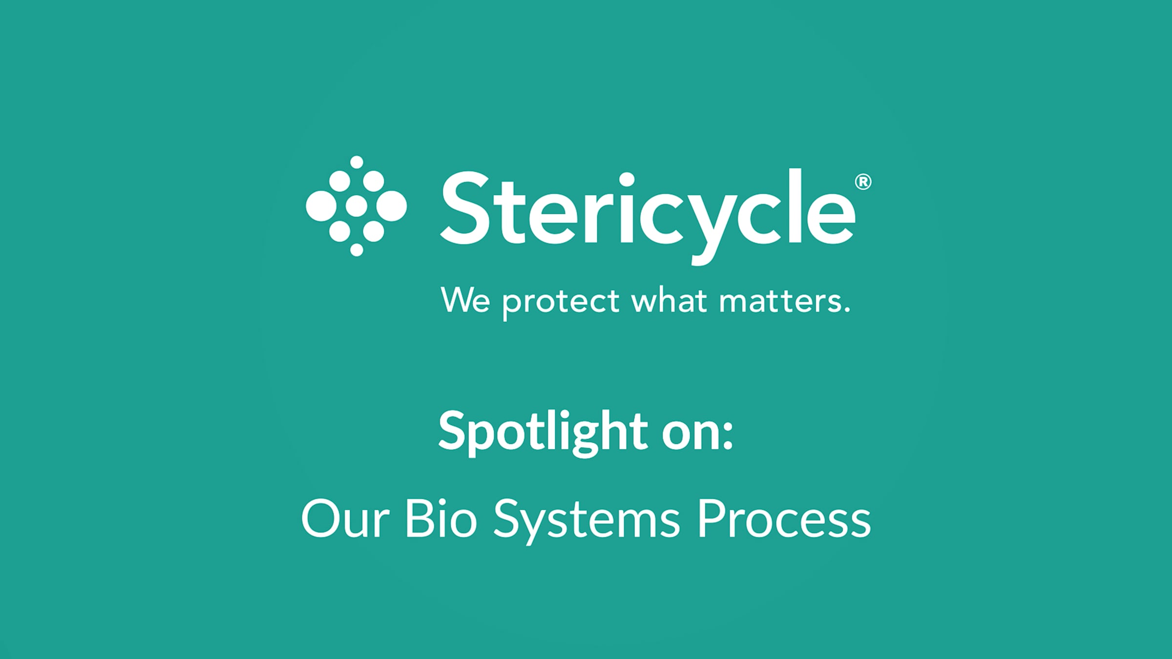 Stericycle Bio Systems Process | Videos & Movies on Vimeo