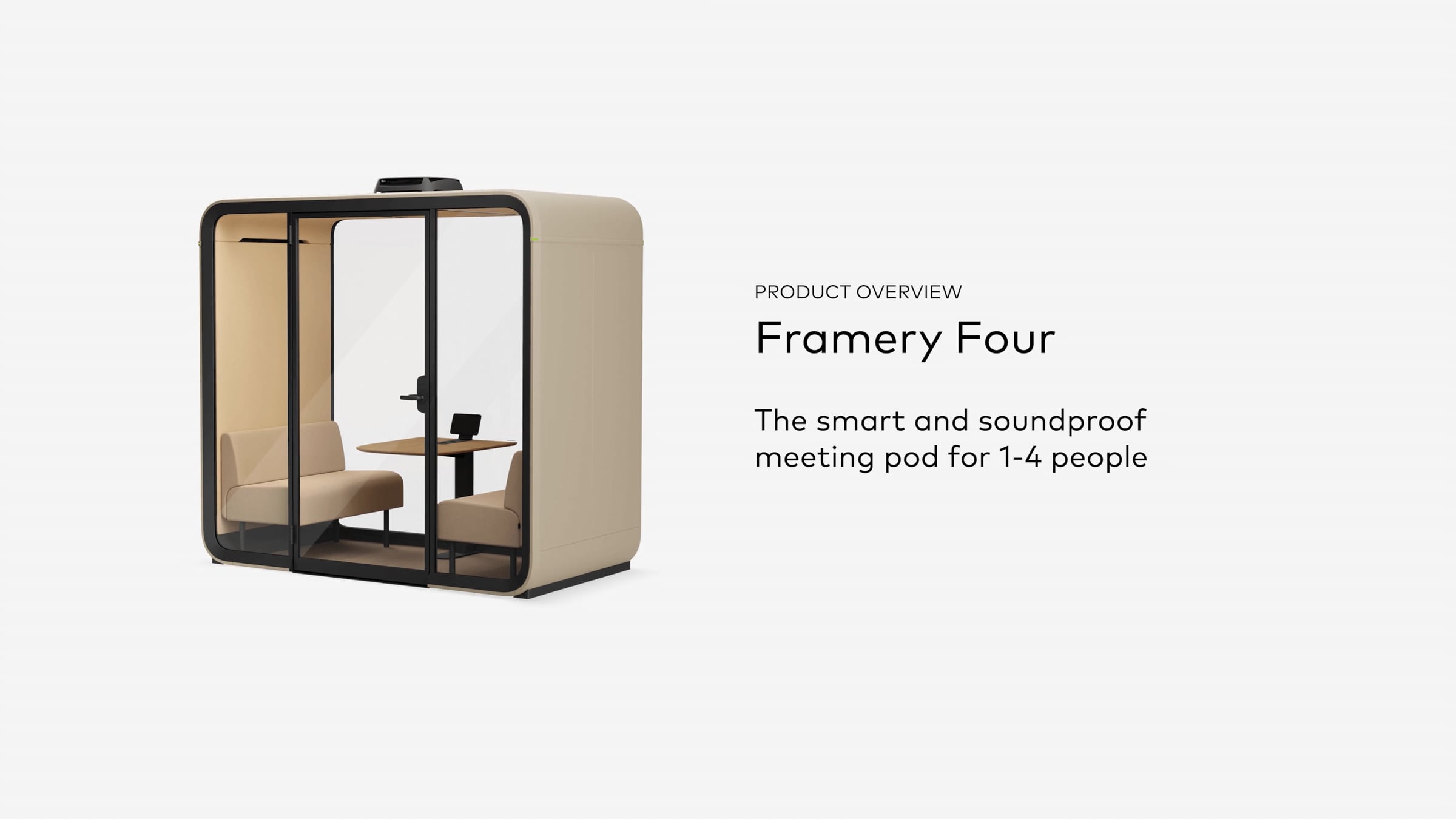 Framery Four | Product Overview | Videos & Movies on Vimeo