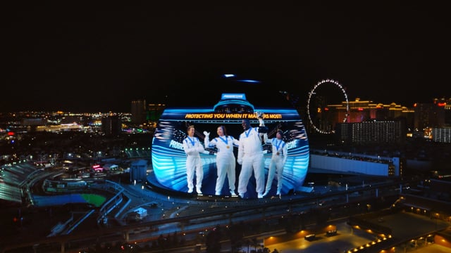 Progressive x Sphere "Race With Your Squad"