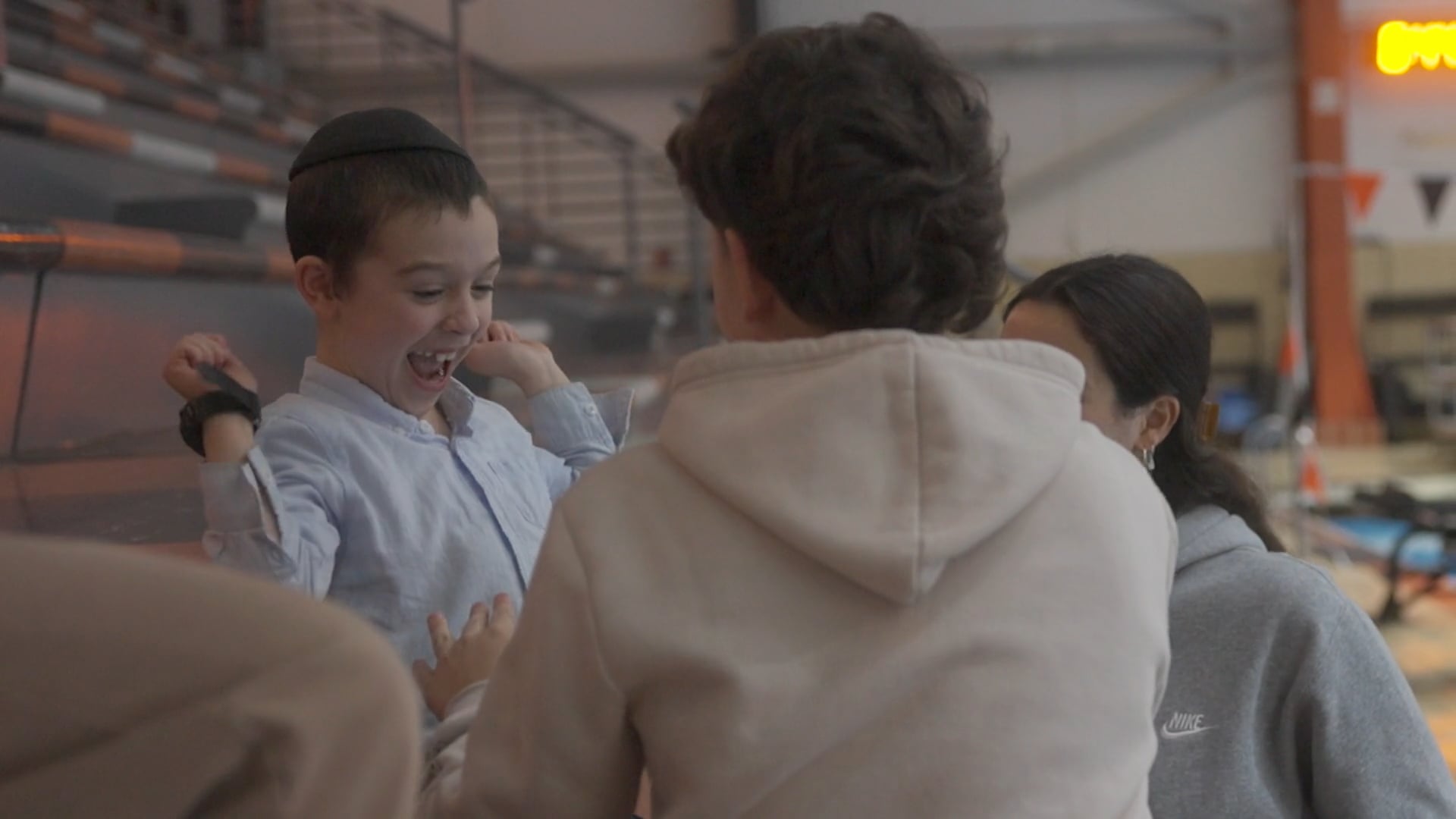 Israeli Swimmers Visit Princeton Chabad