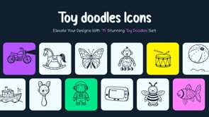 Animated Toy Doodles Set, an Object Graphic by Brickclay (Thumbnail 5 of 5)