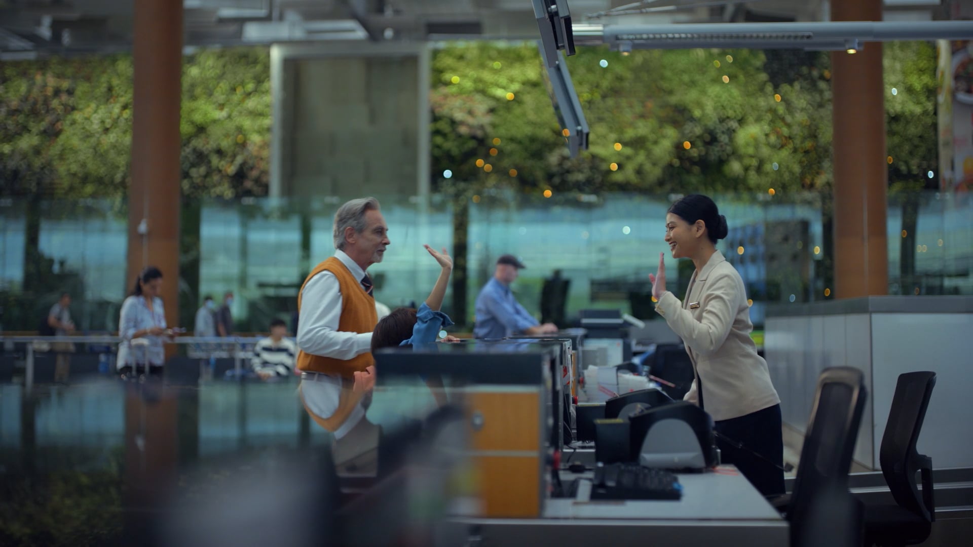 Singapore Airlines "Grandpa, Look"