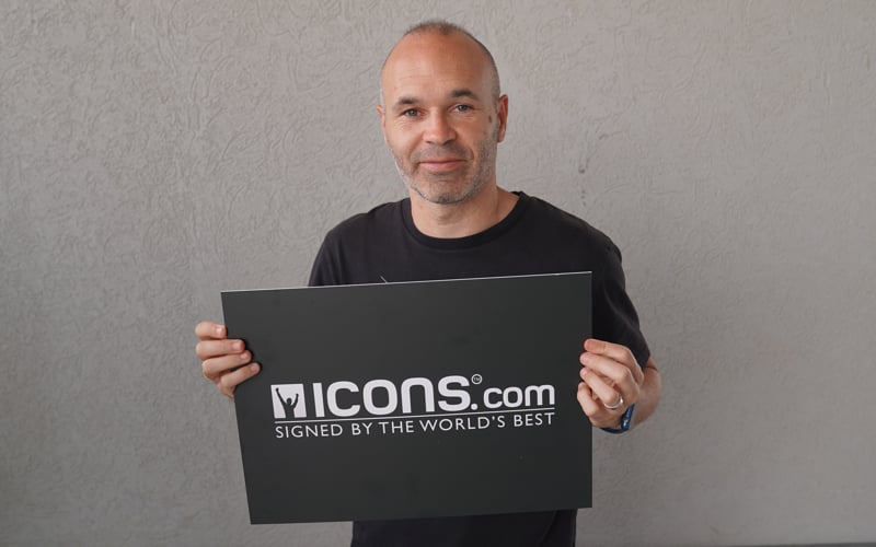 Andrés Iniesta Signed Barcelona Shirt | Vault Verified