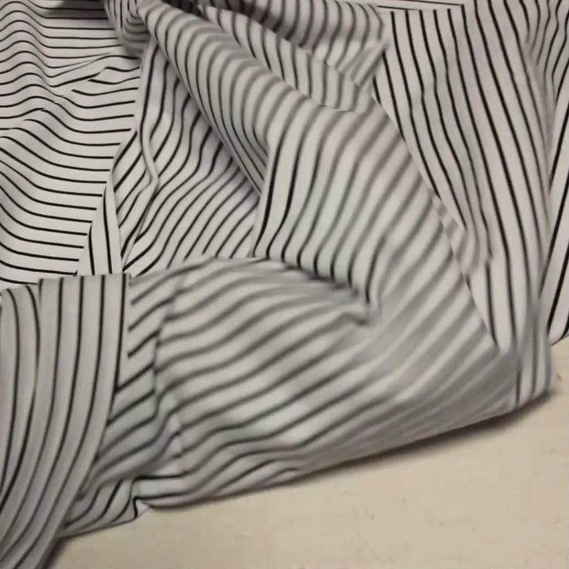 Vidéo: Jersey jacquard - Rayures