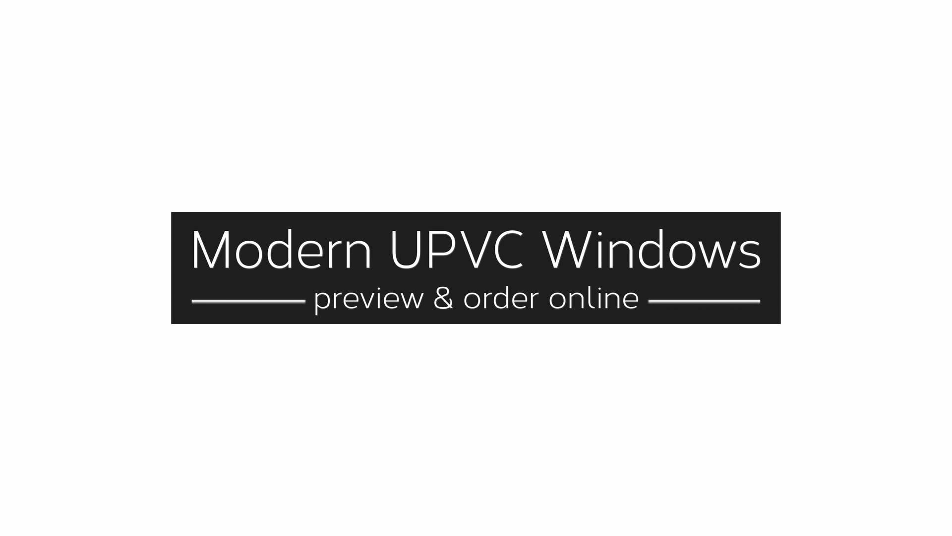 Burbage Modern UPVC Windows