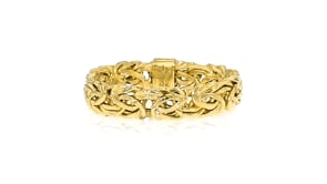 10kt Yellow Gold Byzantine Ring
