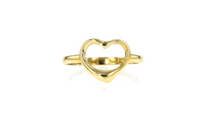 10kt Yellow Gold Heart Ring