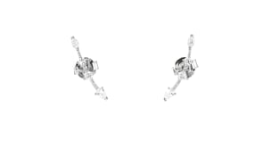 .26 ct. t.w. Multi-Shaped CZ Ear Climbers in Sterling Silver