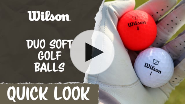 Wilson Duo Soft TRK360 Golf Balls