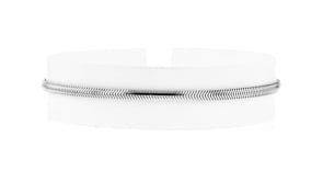 Italian Sterling Silver Flat Snake-Chain Anklet