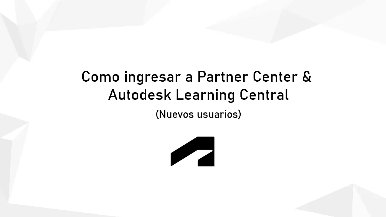Acceso autodesk learning central
