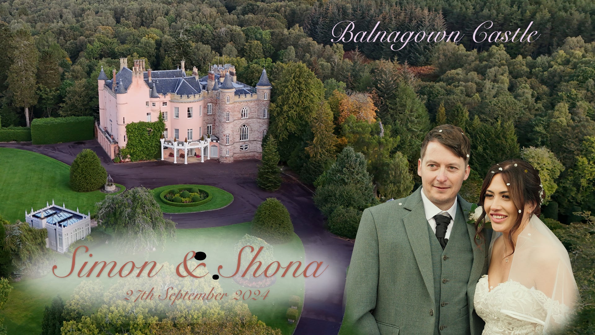 Simon & Shona Highlights  - Balnagown Castle
