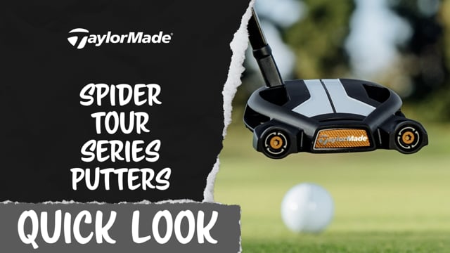 Quick Look | TaylorMade Spider Tour Black Putters