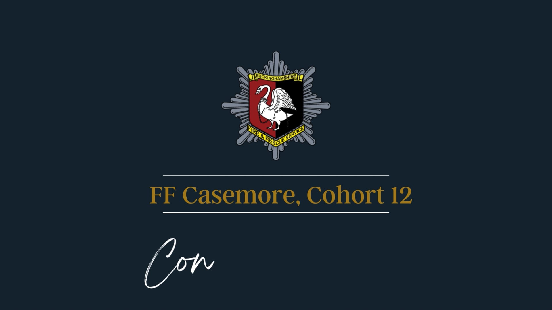 Congratulations FF Casemore