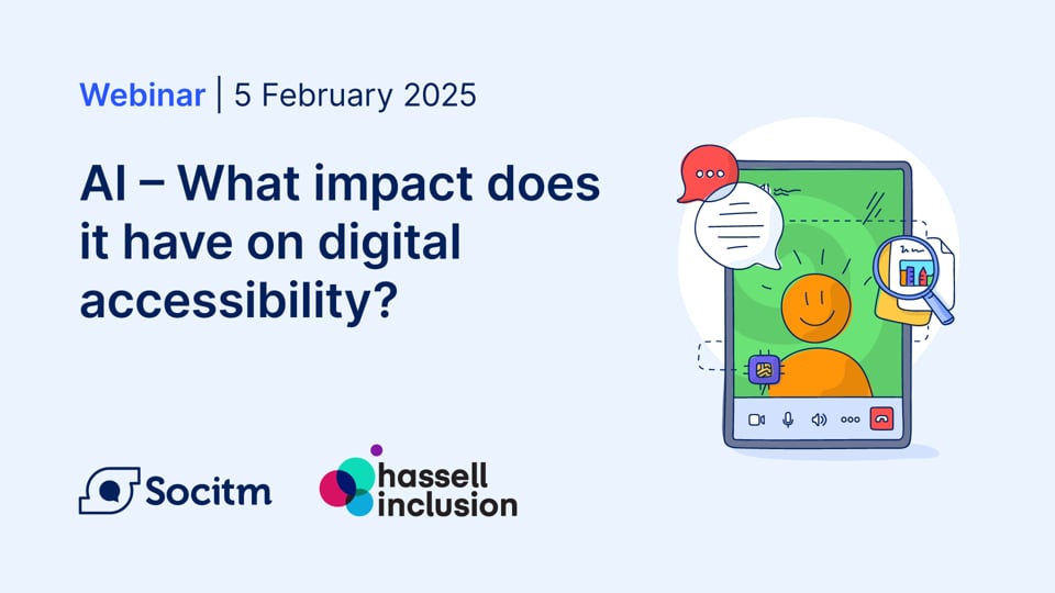 AI – What impact does it have on Digital Accessibility? - 5th February 2025