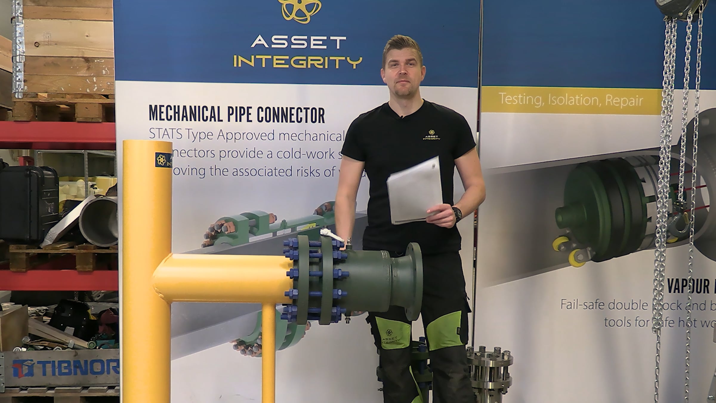 Mechanical Pipe Connector - Installation Video