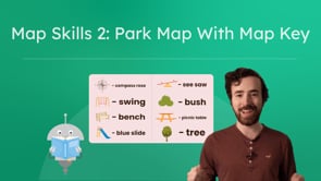 Map Skills 2: Park Map with Map Key