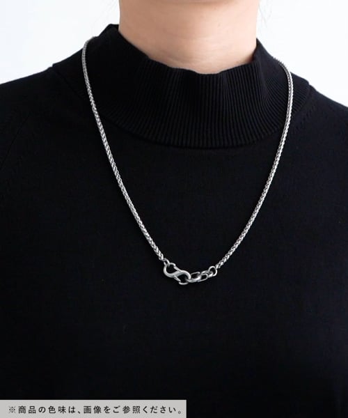 chopovalowena カラビナネックレス Chopova Lowena(チョポヴァロウェナ) Silver Heart Necklace