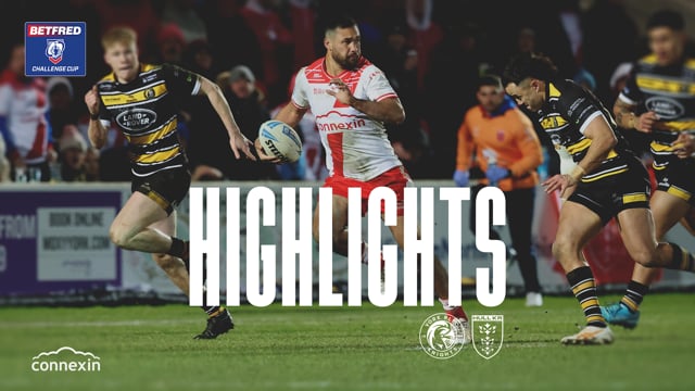 Robins off to a winning start in 2025! - York RLFC Knights vs Hull KR-  Challenge Cup Highlights