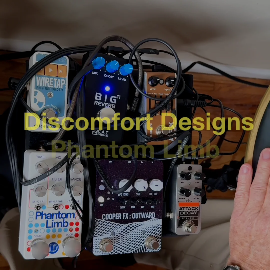Current obsession: Discomfort Designs Phantom Limb pedal. - wolfe
