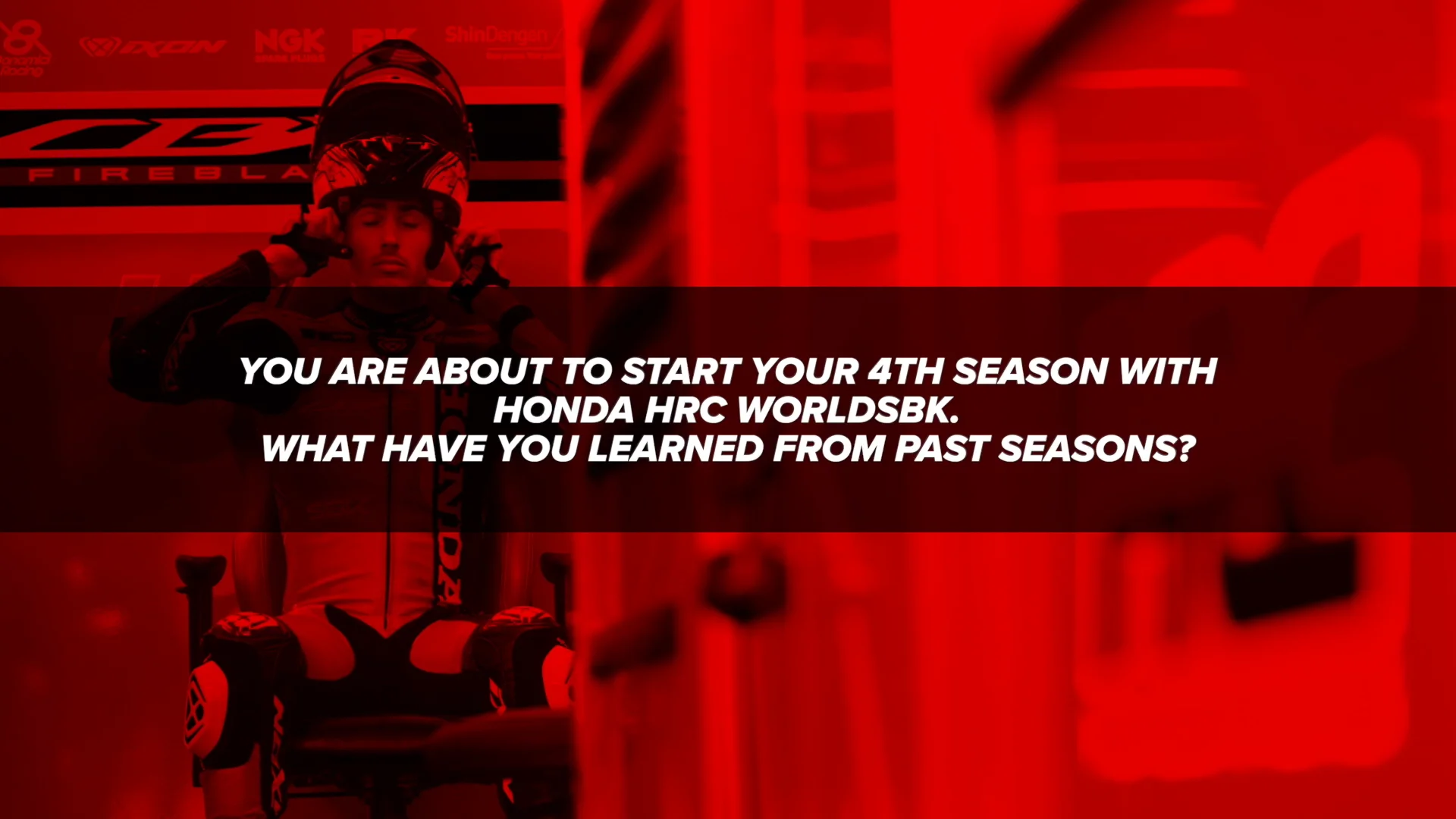 The Honda HRC team launches its 2025 World Superbike season
