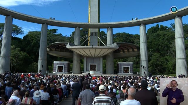 Capa do vídeo “Experiência de fé do Culto Mensal de Agradecimento e da Ascensão do Fundador da IMM - Meishu-Sama de 2025”