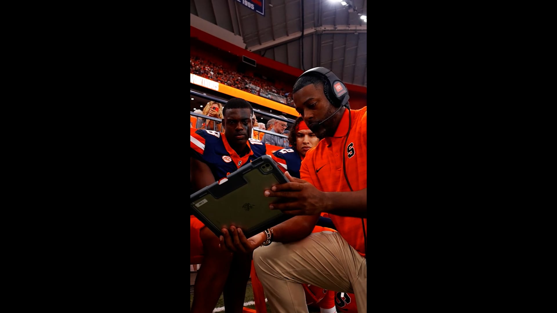 This the 2025 signing day idea that I was able to help produce and ideate through outsourcing a student at Syracuse University. In this we incorporated the signing classes theme of "Franchise 25" and Orange Juice into this 6 month project with Blender.