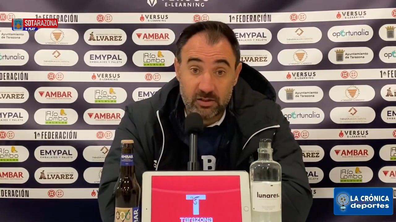 JUANMA BARRERO (Entrenador Tarazona) SD Tarazona 0-1 Real Sociedad B / Jor. 23 - 1ª RFEF/ Gr 1