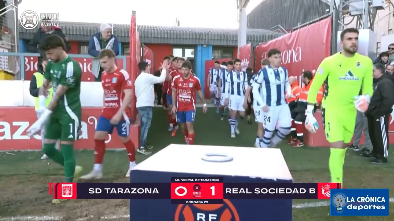 (RESUMEN Y GOL) SD Tarazona 0-1 Real Sociedad B / Jor. 23 - 1ª RFEF/ Gr 1