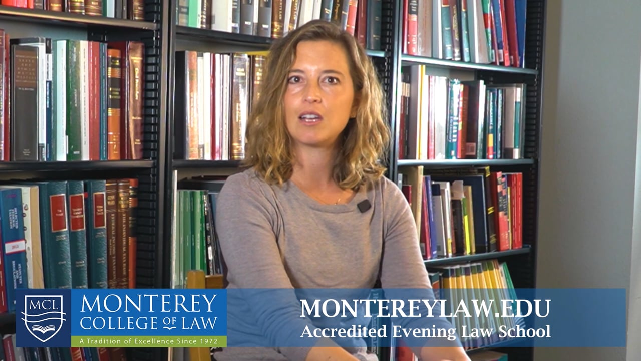Monterey College of Law | Student Spotlight