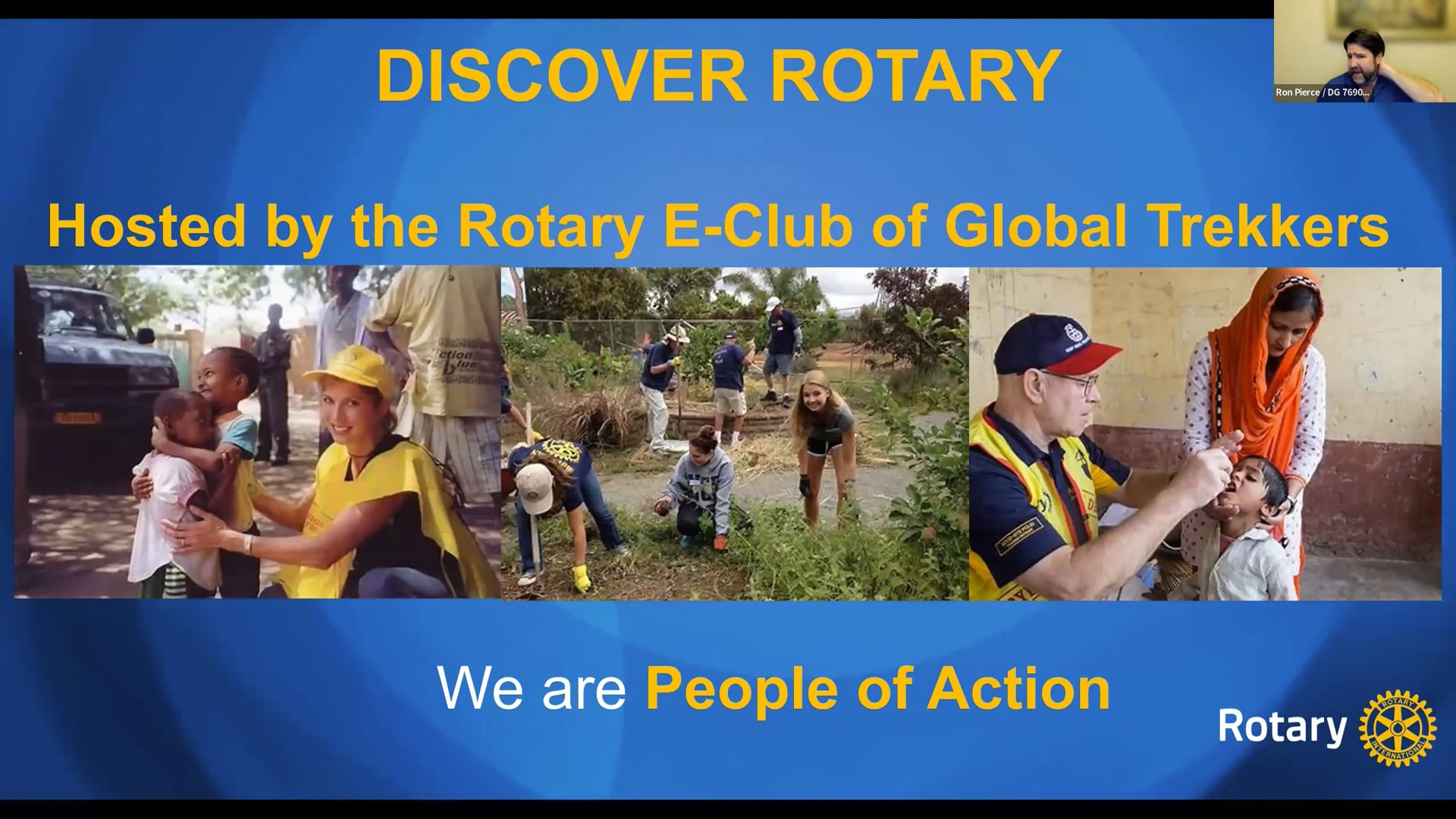 FEB 3rd 2025 -Discover Rotary Global Trekkers