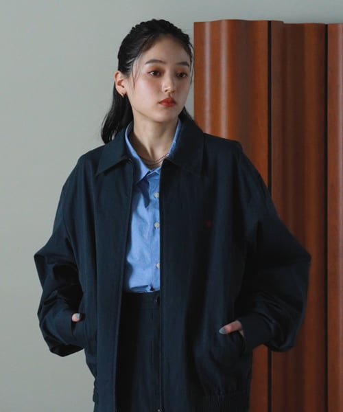 新品 POLO BCS ポロ 春秋 G-9 スイングトップ ブルゾン M 緑 【J42005】 メンズ ハリントン ゴルフ ジャケット ギンガムチェック ポロ ビーシーエス POLO BCS USコットン オーバーサイズ POLO ロゴ